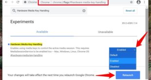 Chrome update support pc media keys