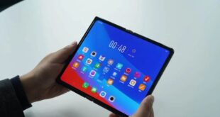 Oppo foldable phone prototype similar huawei mate x