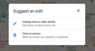 Google maps complaint form fraudulent info