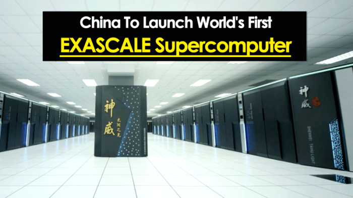 Intel build countrys first exascale supercomputer