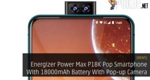 Energizer smartphone with 18000mah battery