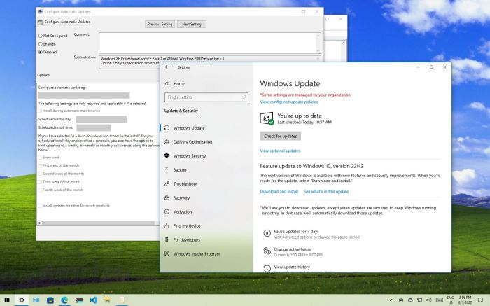 Windows 10 uninstall block buggy updates