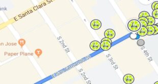 Google maps show lime bikes more cities