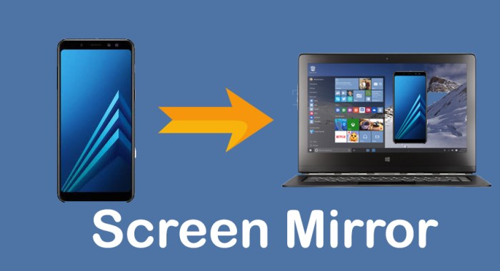 Microsoft android screen mirroring windows 10