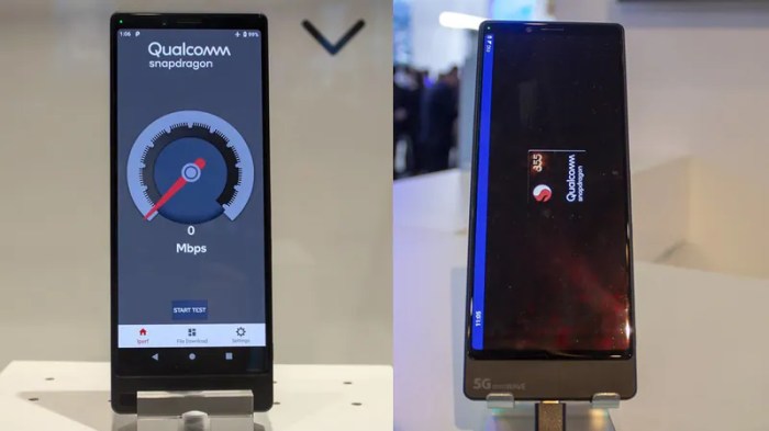 Sony 5g prototype mwc 2019