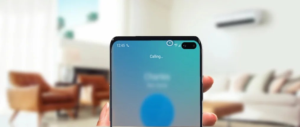 Blinking white light samsung galaxy s10 not defect