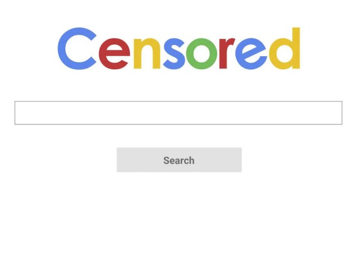 Google refutes censored search engine report