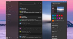 Full dark mode windows 10 mail app