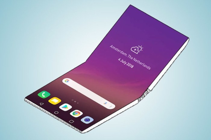 Lg wont launch foldable smartphone mwc 2019