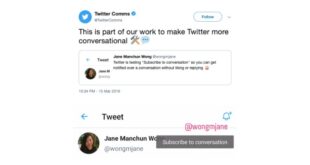 Twitter testing conversation subscription