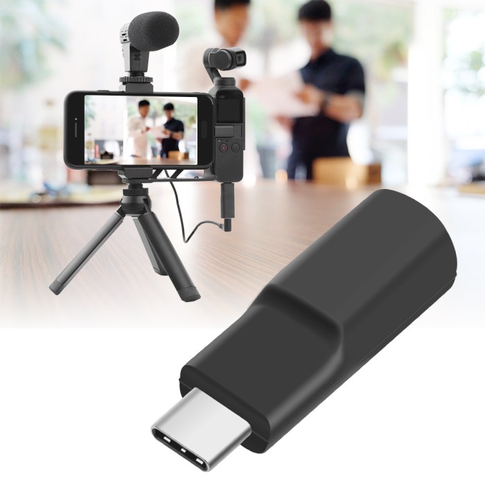 3 5mm dji osmo pocket adapter available