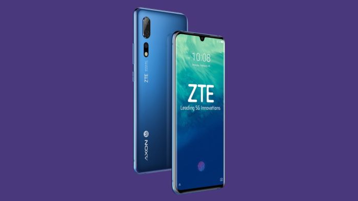 Zte joins 5g bandwagon with axon 10 pro